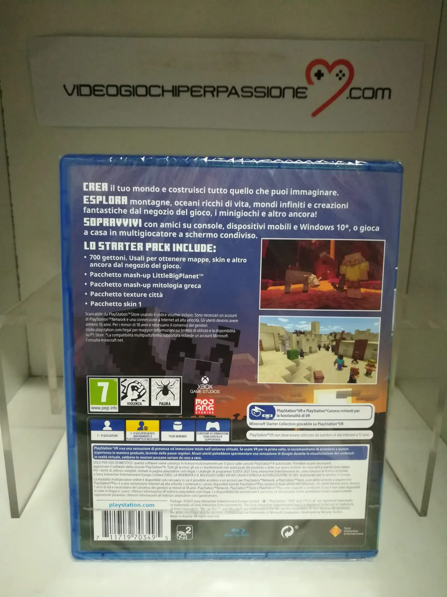 Minecraft: Starterpack (PSVR) - PlayStation 4 Edizione Italiano - Image 2