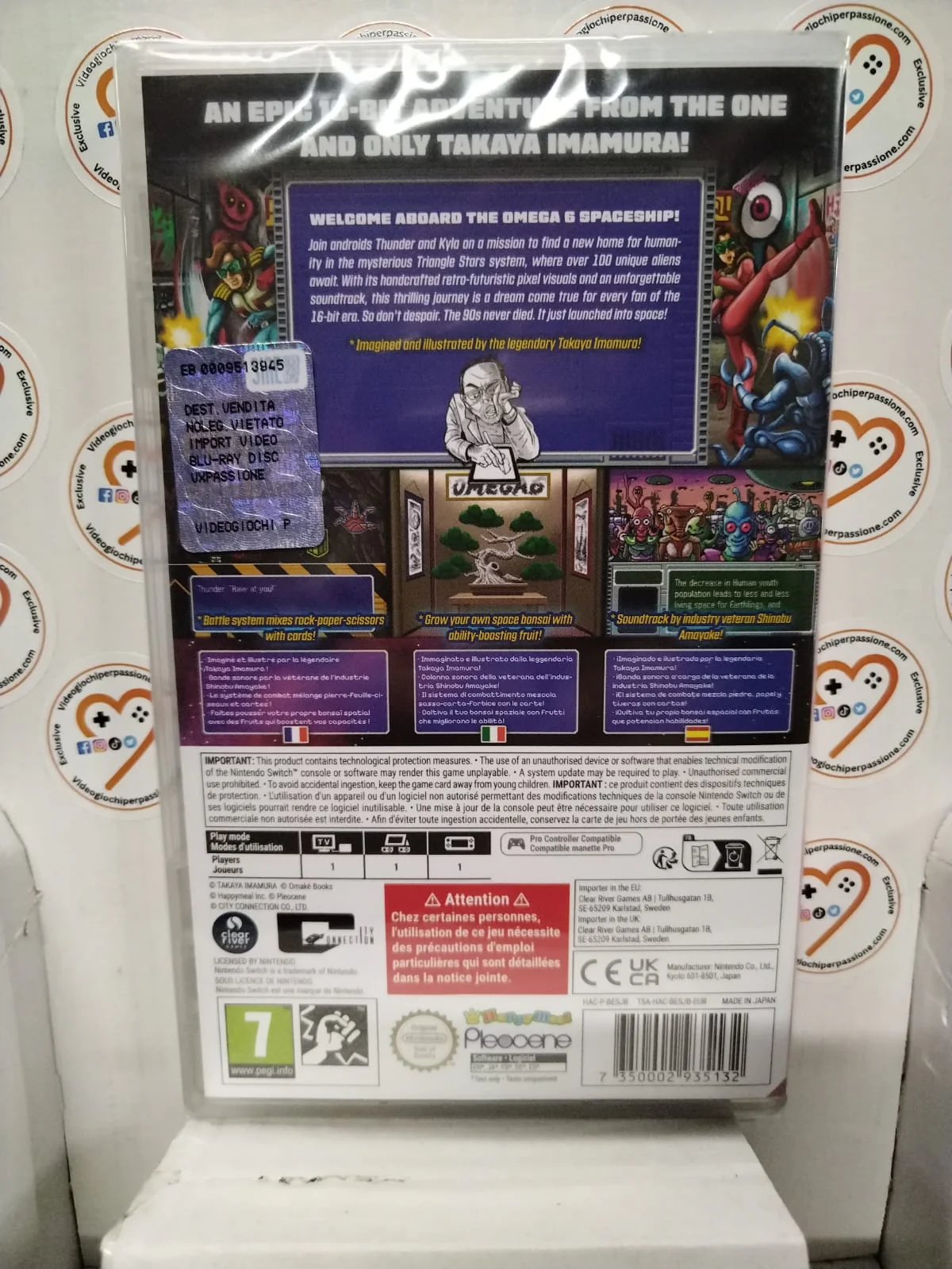 OMEGA 6 The Triangle Stars Nintendo Switch Edizione Europea - Image 3