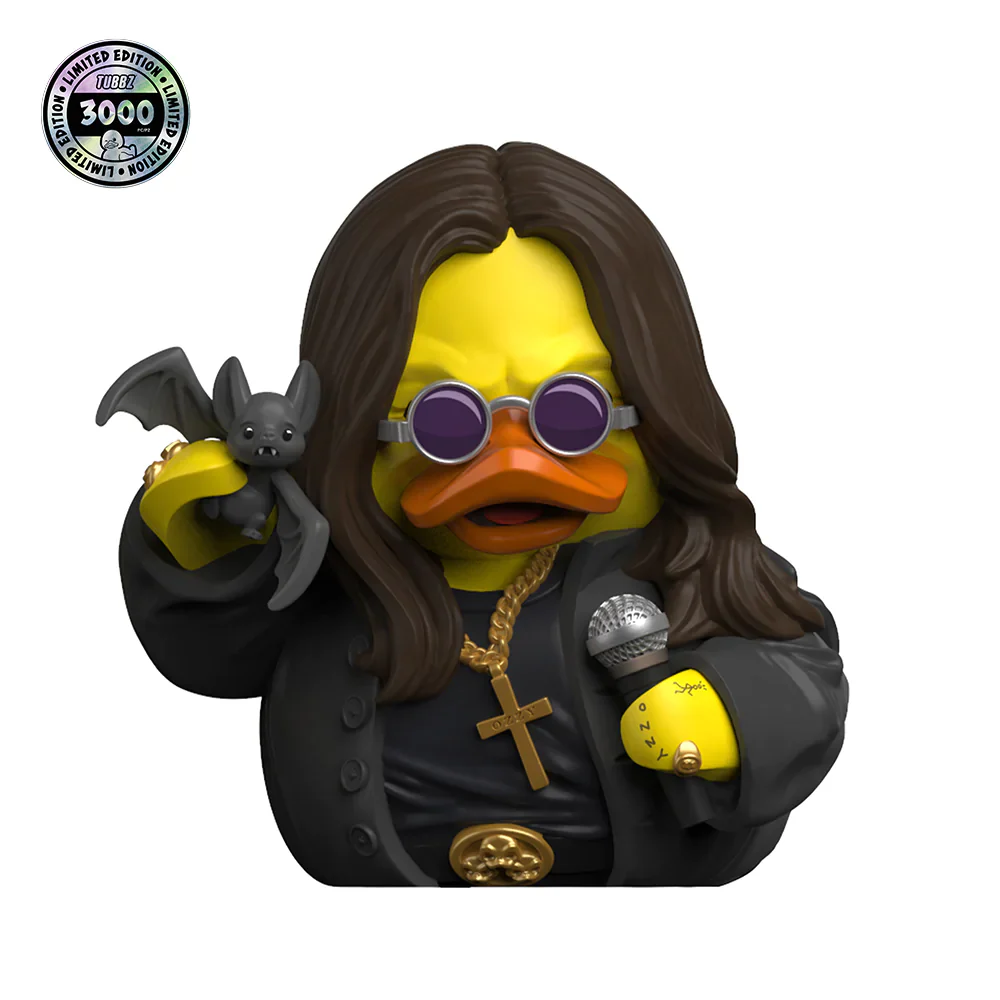 Ozzy Osbourne TUBBZ Cosplaying Duck Collectible - Image 4