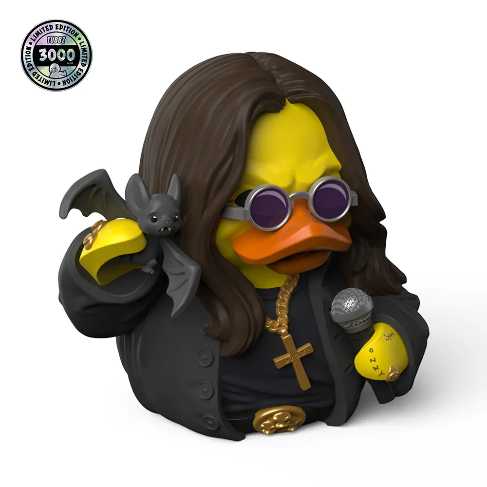 Ozzy Osbourne TUBBZ Cosplaying Duck Collectible - Image 5