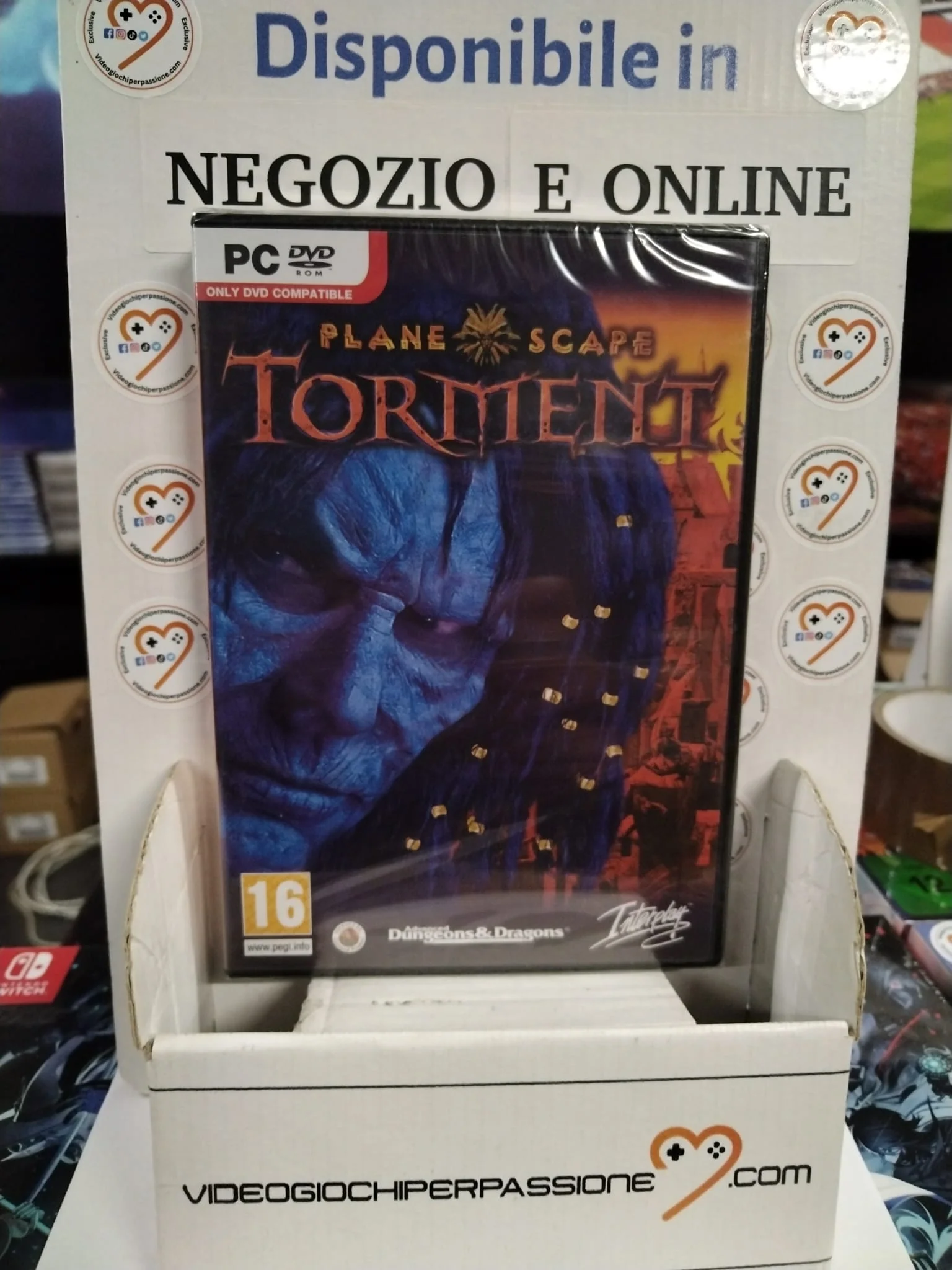 Planescape: Torment -  DVD PC(versione europea)