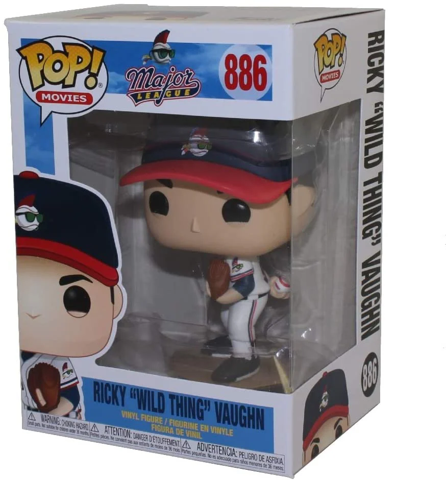 POP! FUNKO  MAJOR LEAGUE -RICKY "WILD THING"VAUGHN -886 - Image 2