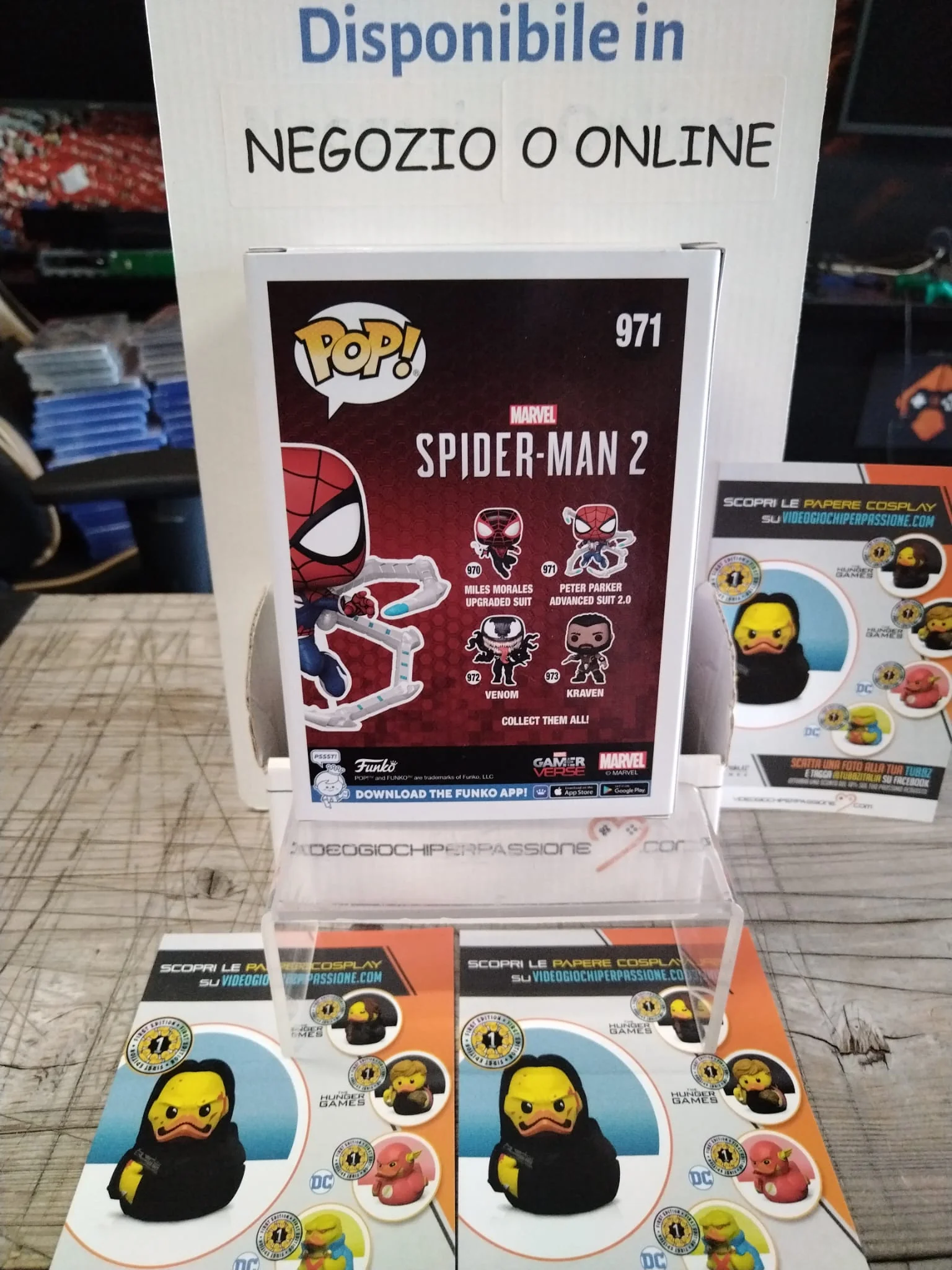 POP! MARVEL SPIDER-MAN 2 PETER PARKER -ADVANCED SUIT 2.0 -971 - Image 3