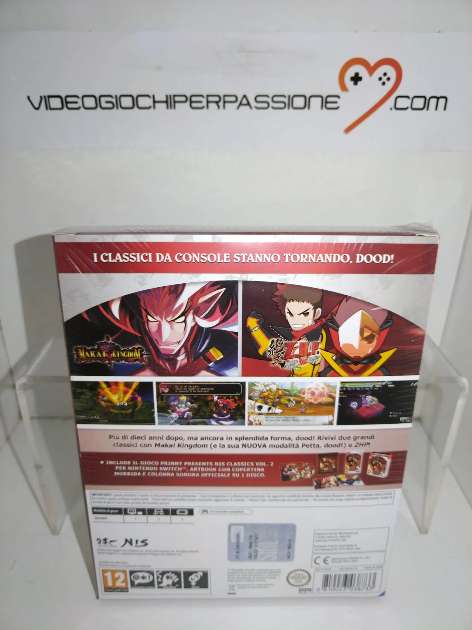 Prinny Presents NIS Classics Volume 2: Makai Kingdom: Reclaimed and Rebound / ZHP: Unlosing Ranger vs. Darkdeath Evilman - Deluxe Edition NINTENDO SWITCH - Image 3