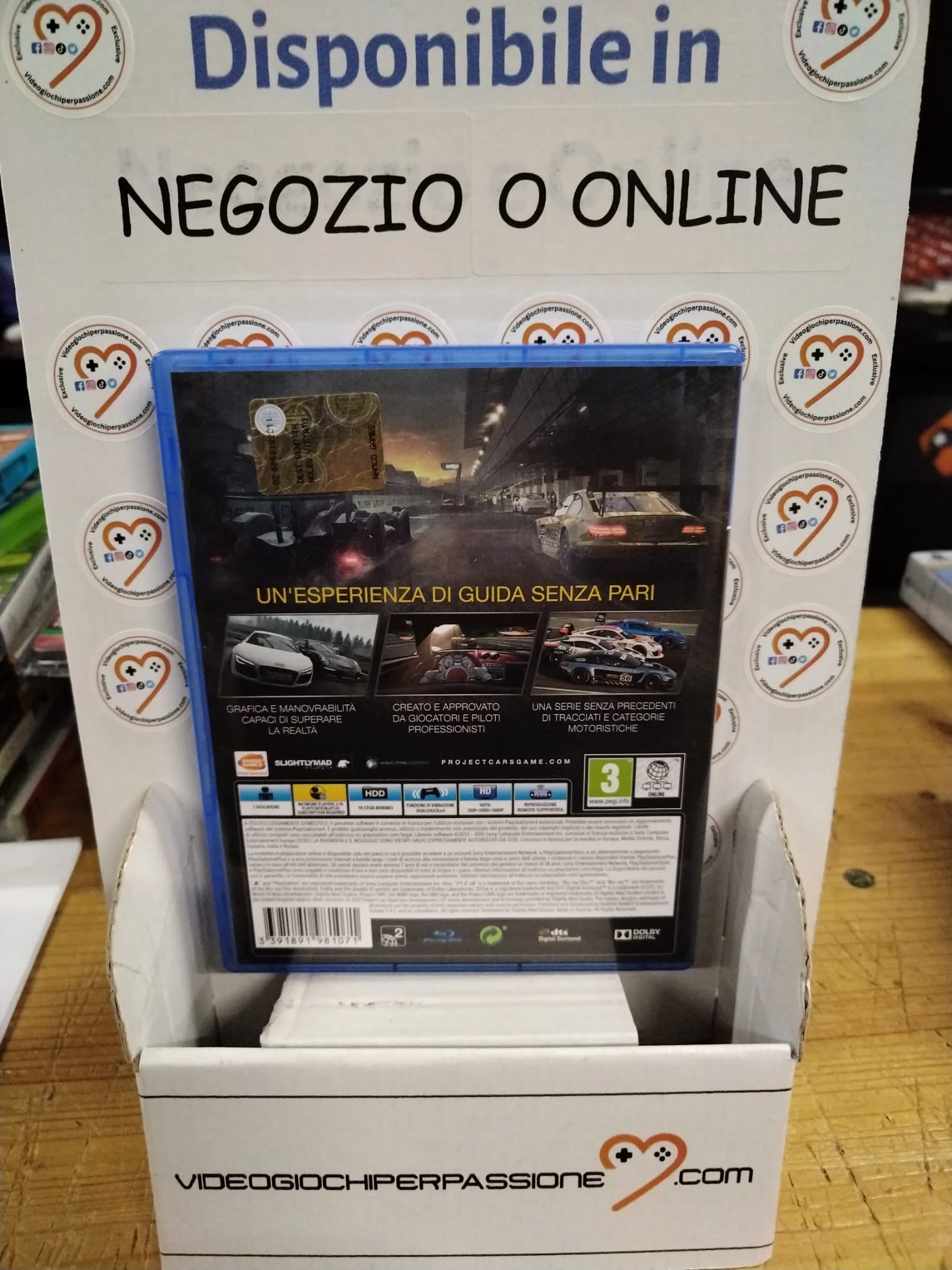 PROJECT CARS PS4 (usato garantito)(ver. italiana) - Image 2