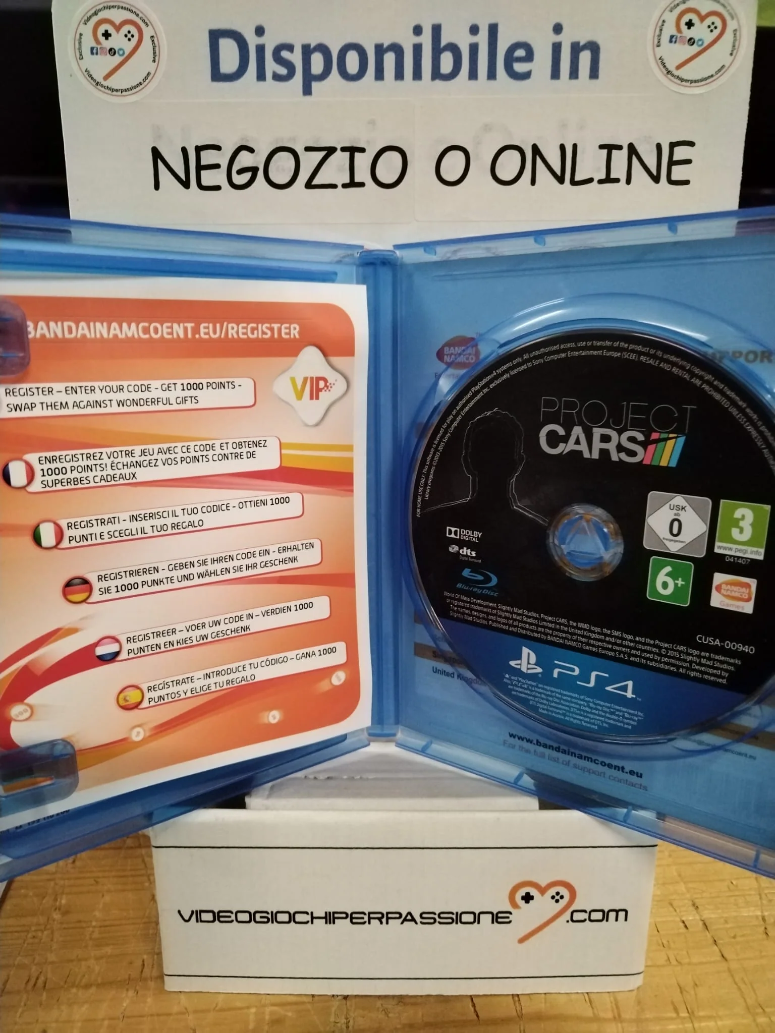 PROJECT CARS PS4 (usato garantito)(ver. italiana) - Image 3