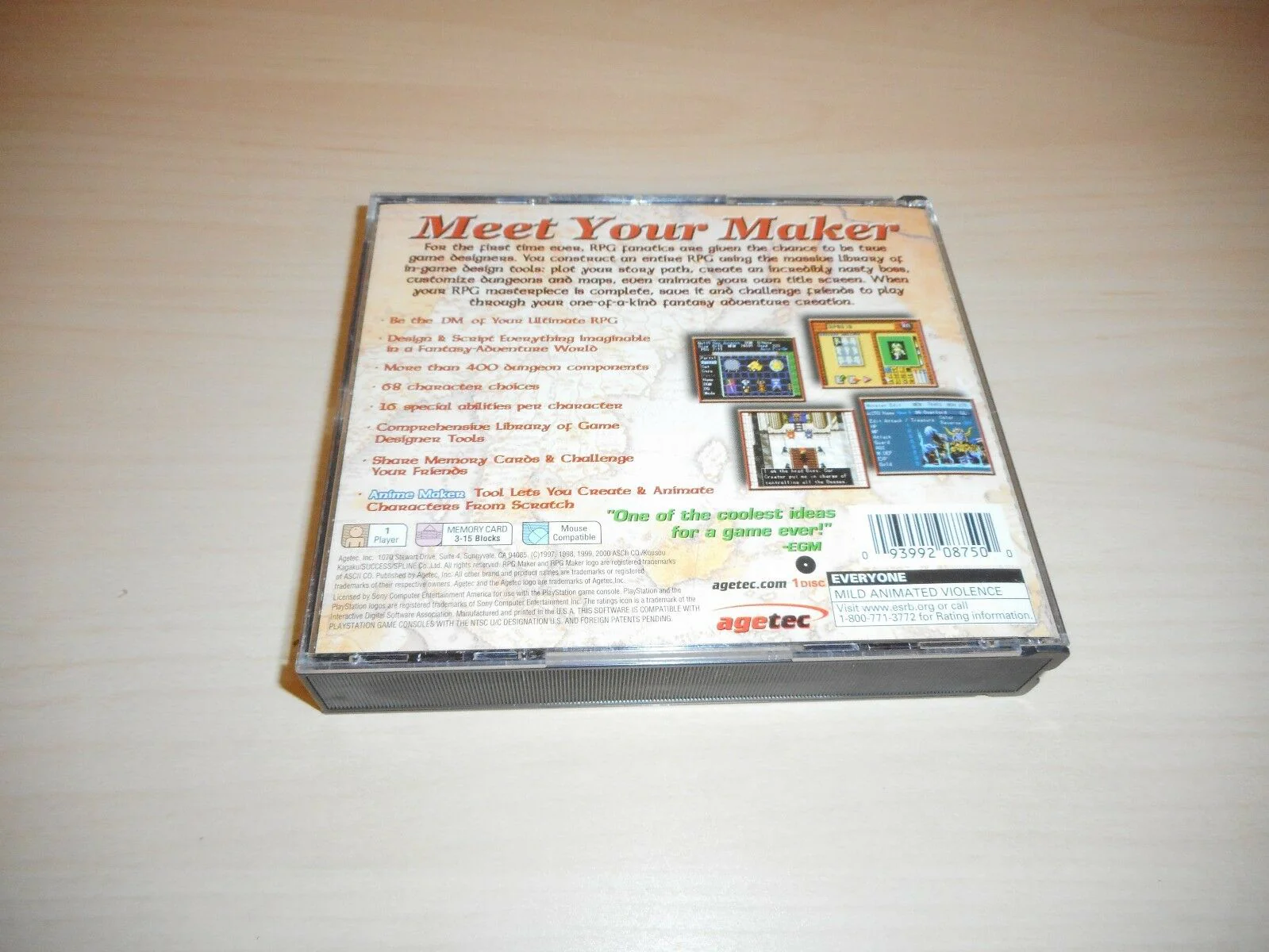 RPG MARKER PS1 (versione americana) - Image 2
