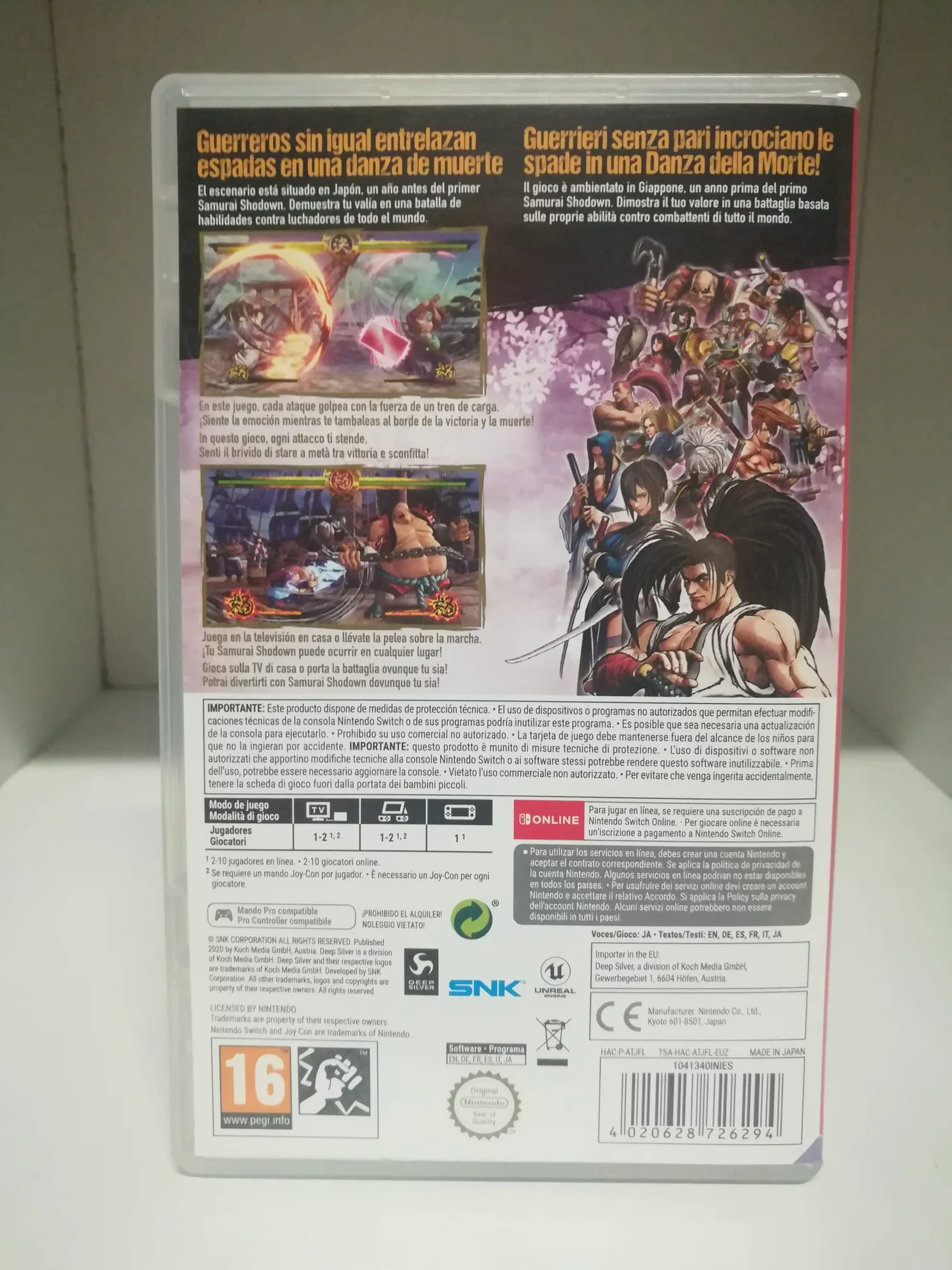 SAMURAI SHODOWN NINTENDO SWITCH (usato garantito) - Image 2