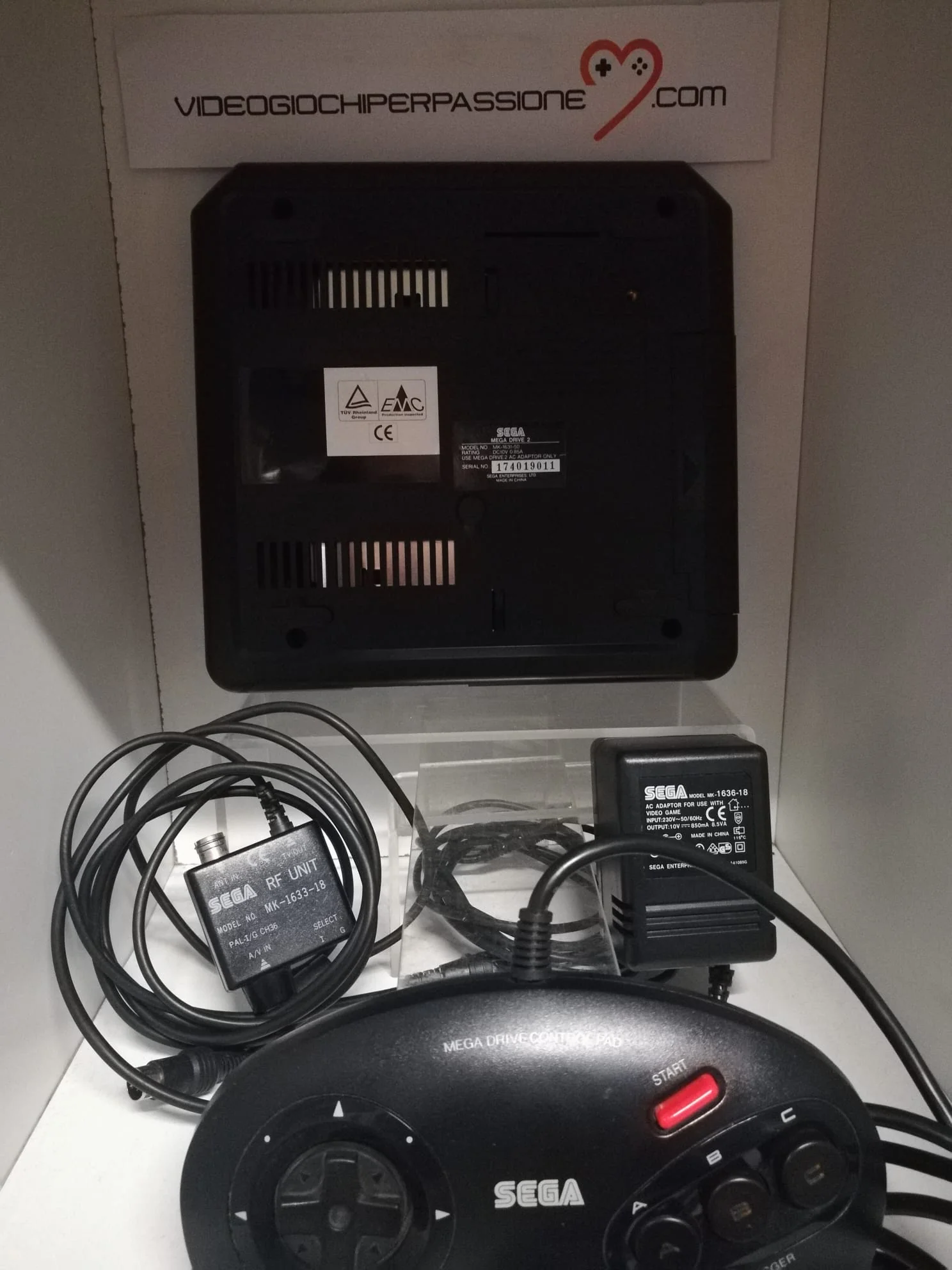 SEGA MEGA DRIVE 2 CONSOLE (USATA SENZA SCATOLA) - Image 2