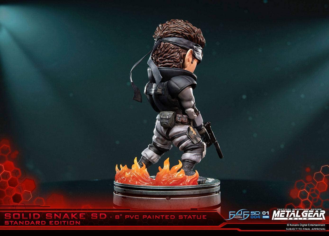 SOLID SNAKE SD 8" PVC PAINTED STATUE - Image 3