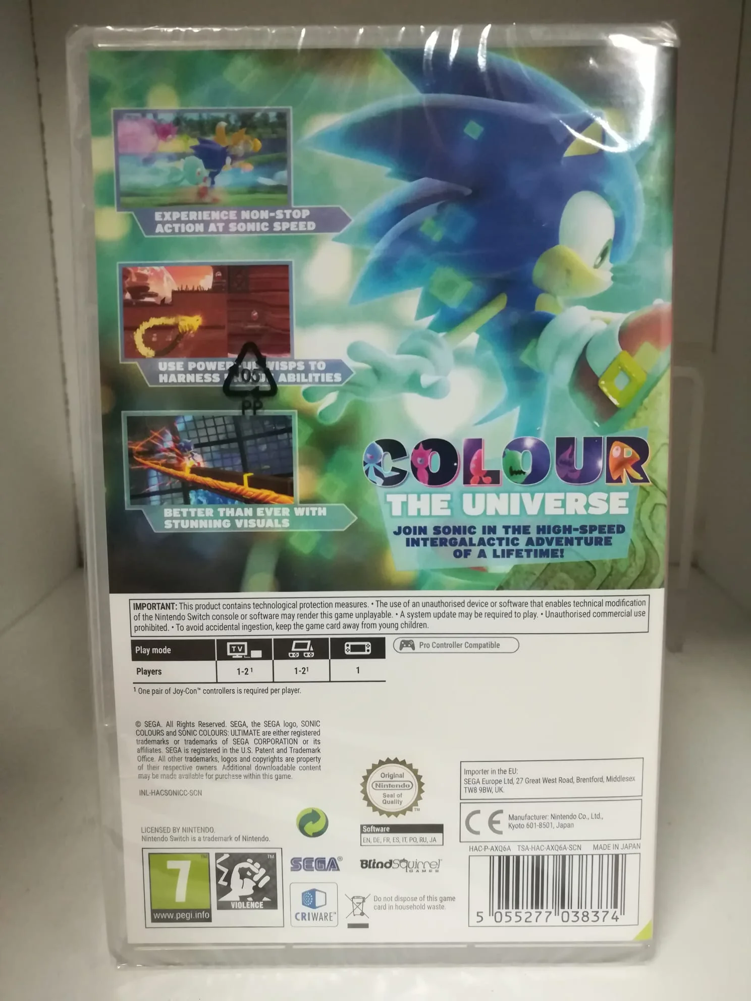 SONIC COLOURS ULTIMATE NINTENDO SWITCH - Image 2