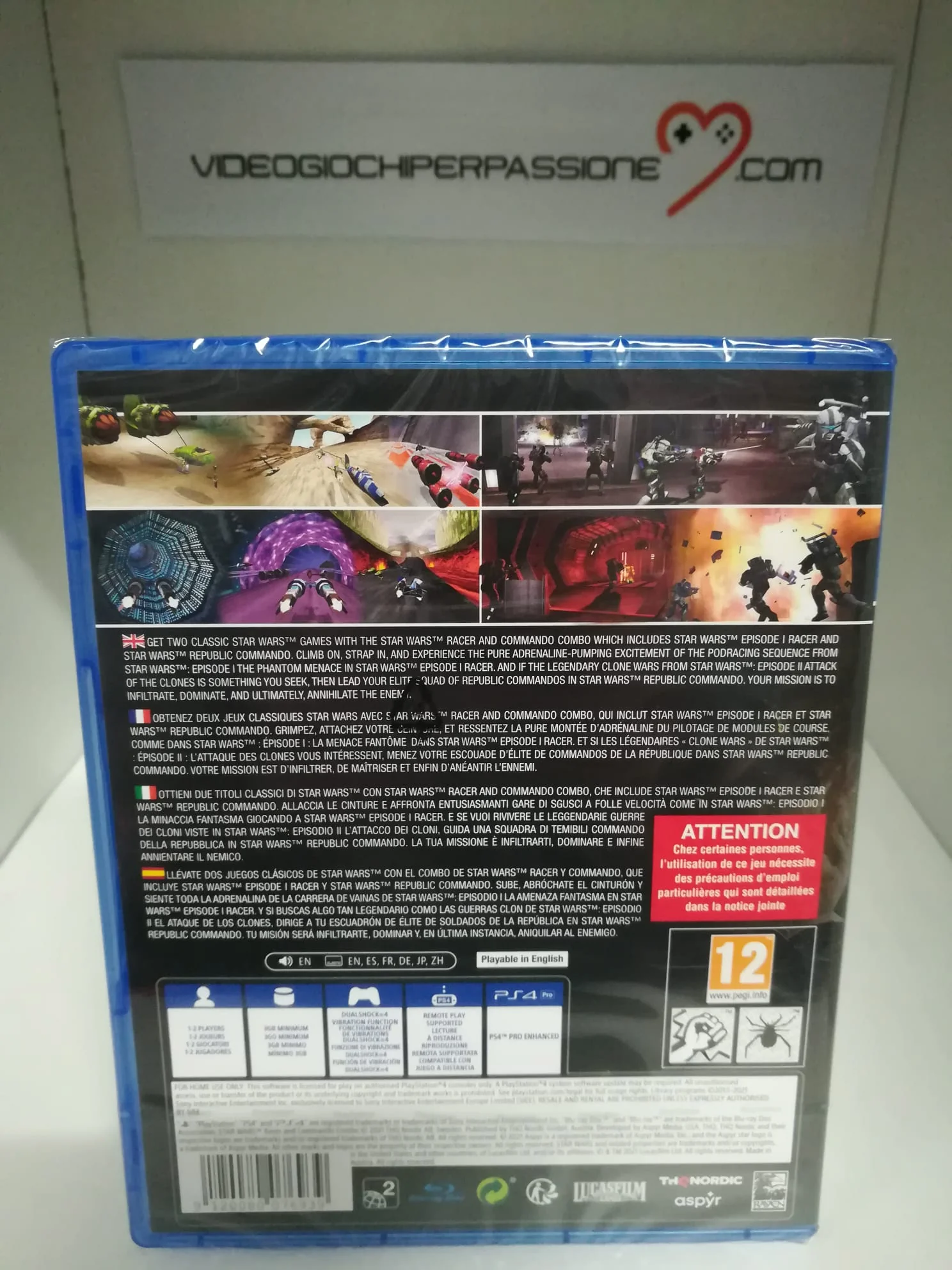 STAR WARS RACER E COMMANDO COMBO PS4 - Image 2