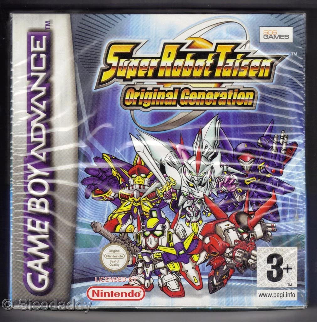 SUPER ROBOT TAISEN ORIGINAL GENERATION NINTENDO GBA (versione europea)