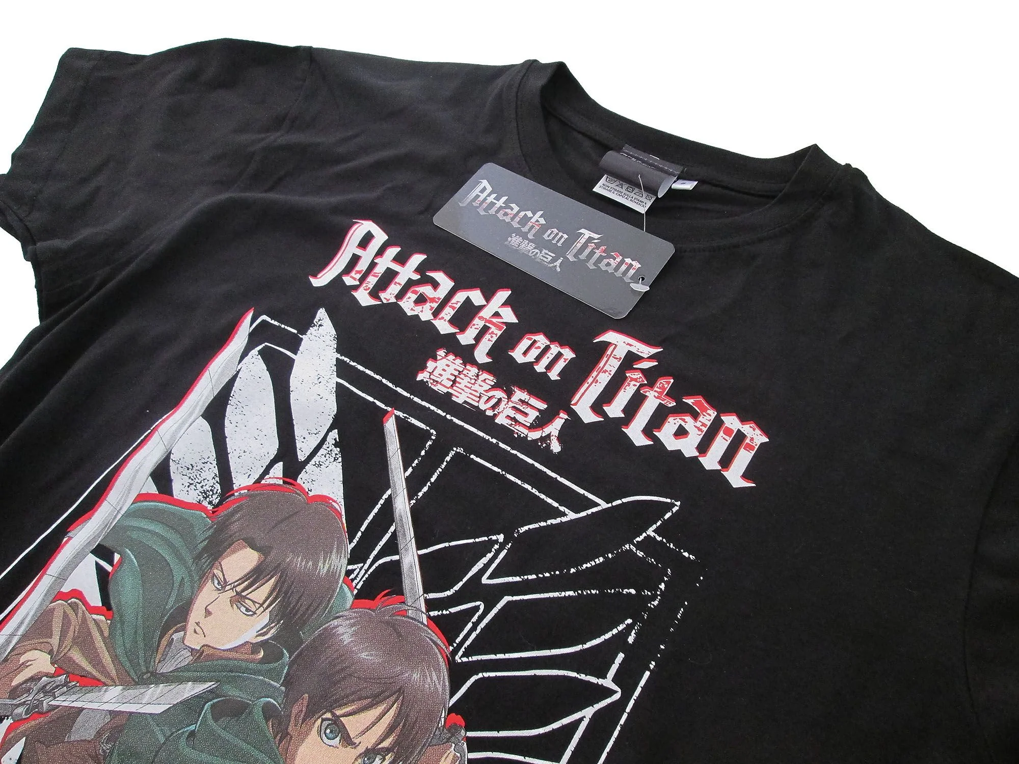 T-Shirt Attack on Titan-NERA - Image 3