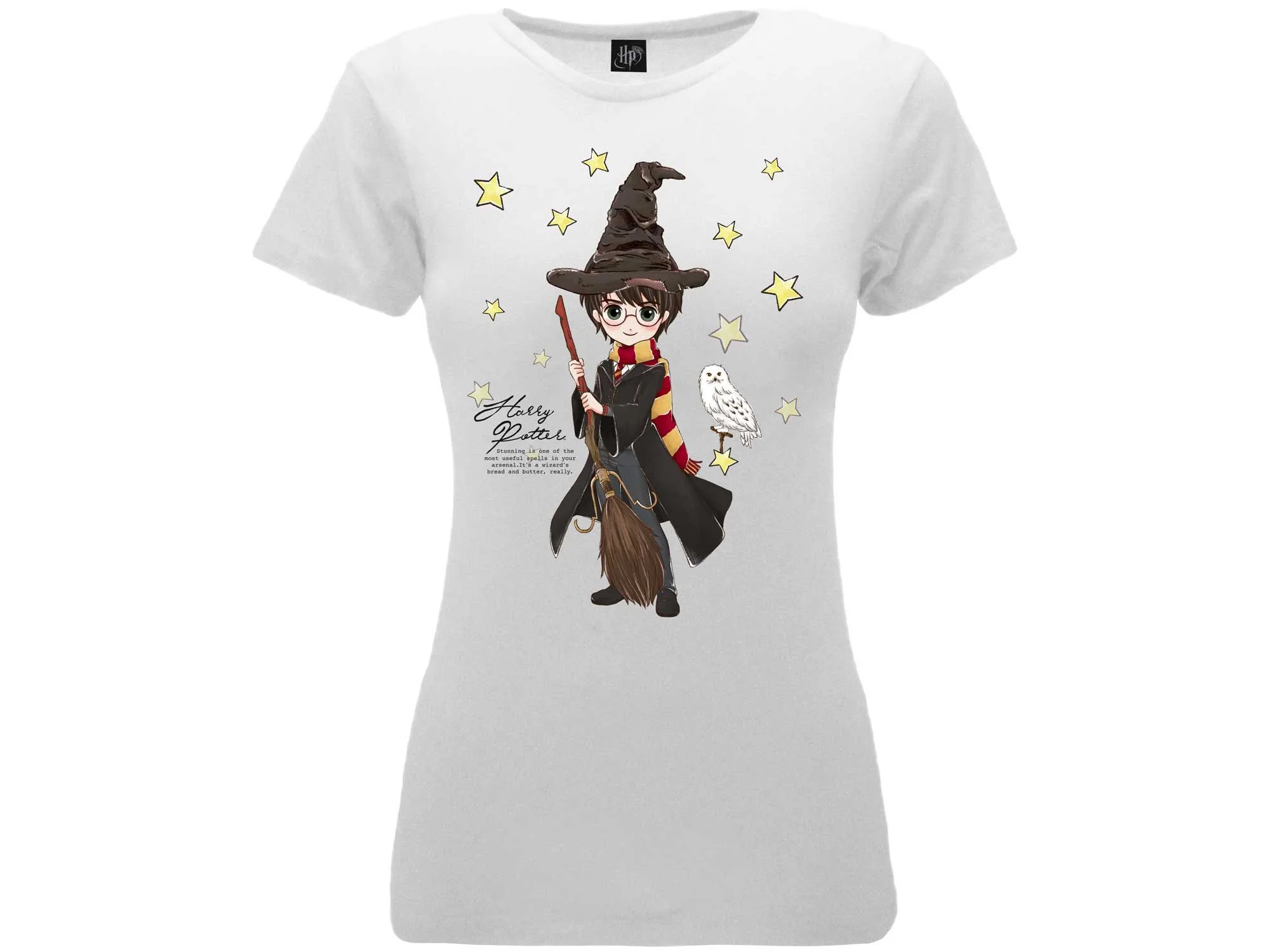 T-Shirt Harry Potter Donna 100% ORIGINALE