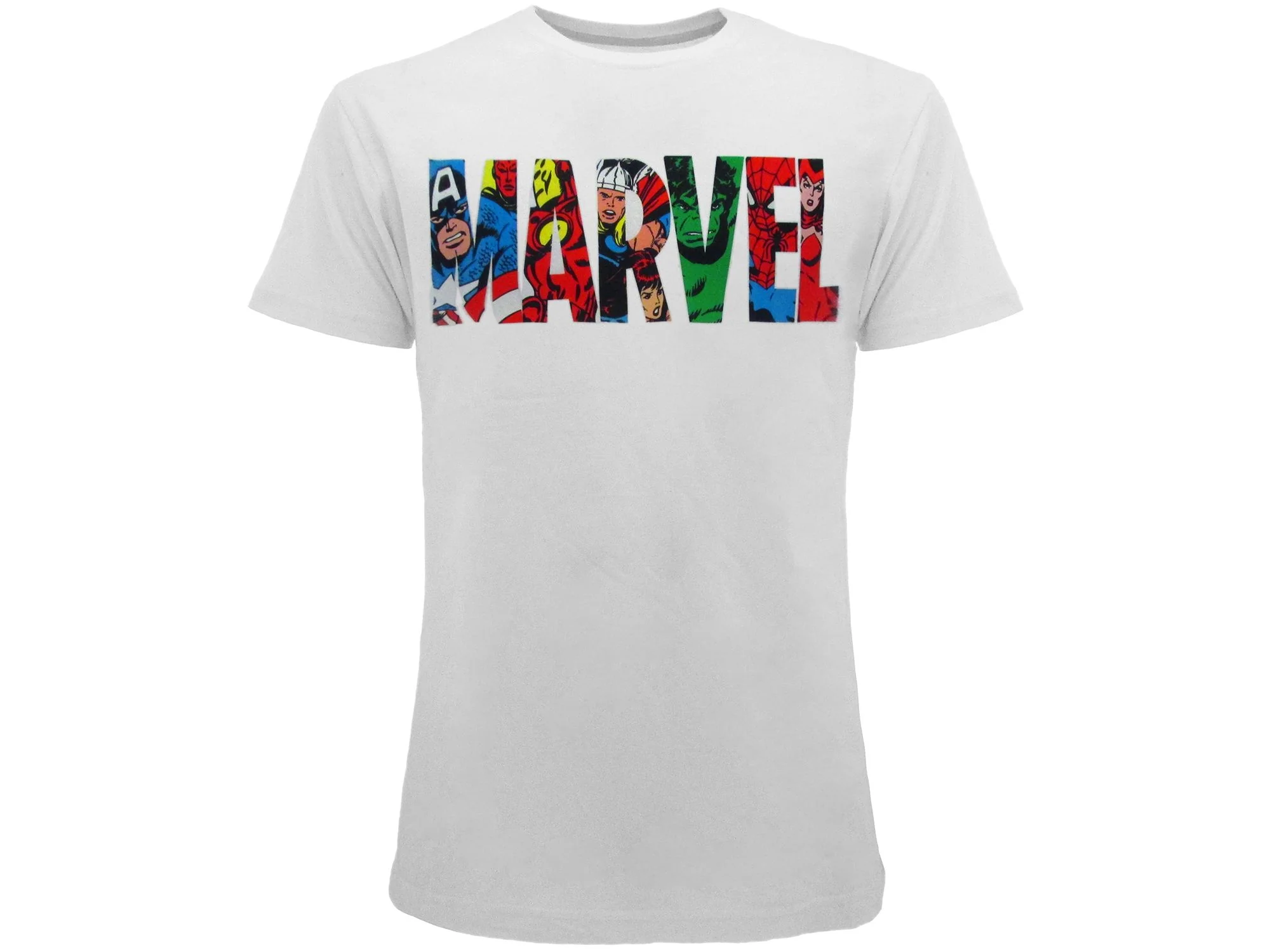 T-Shirt Marvel Logo Fumetti