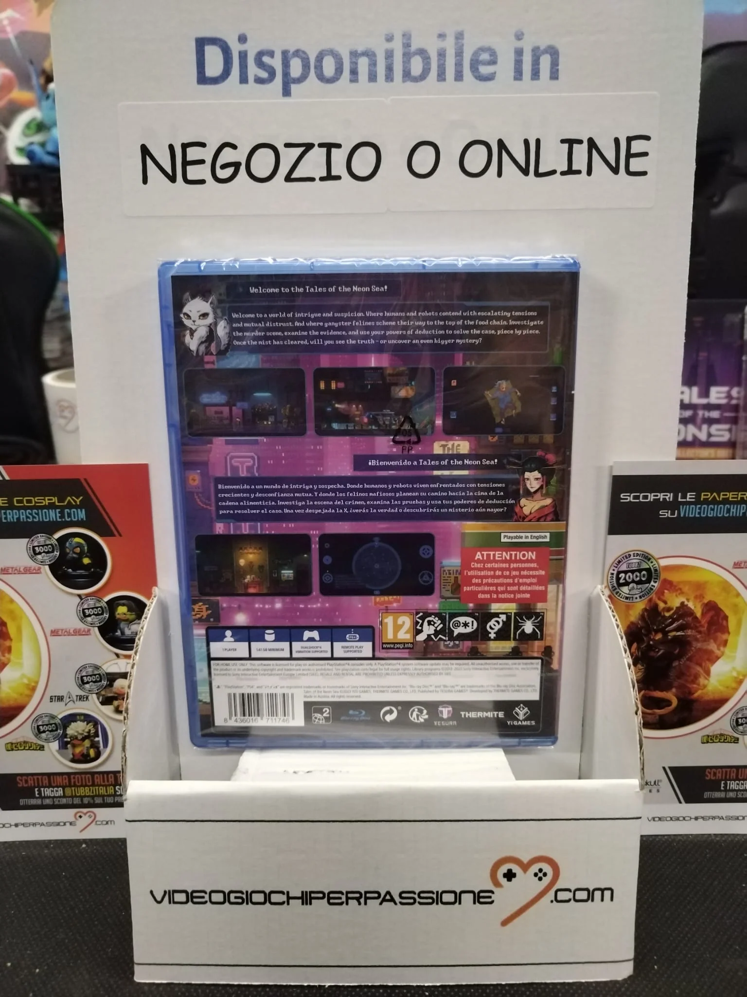 Tales Of the Neon Sea Playstation 4 Edizione Europea - Image 2