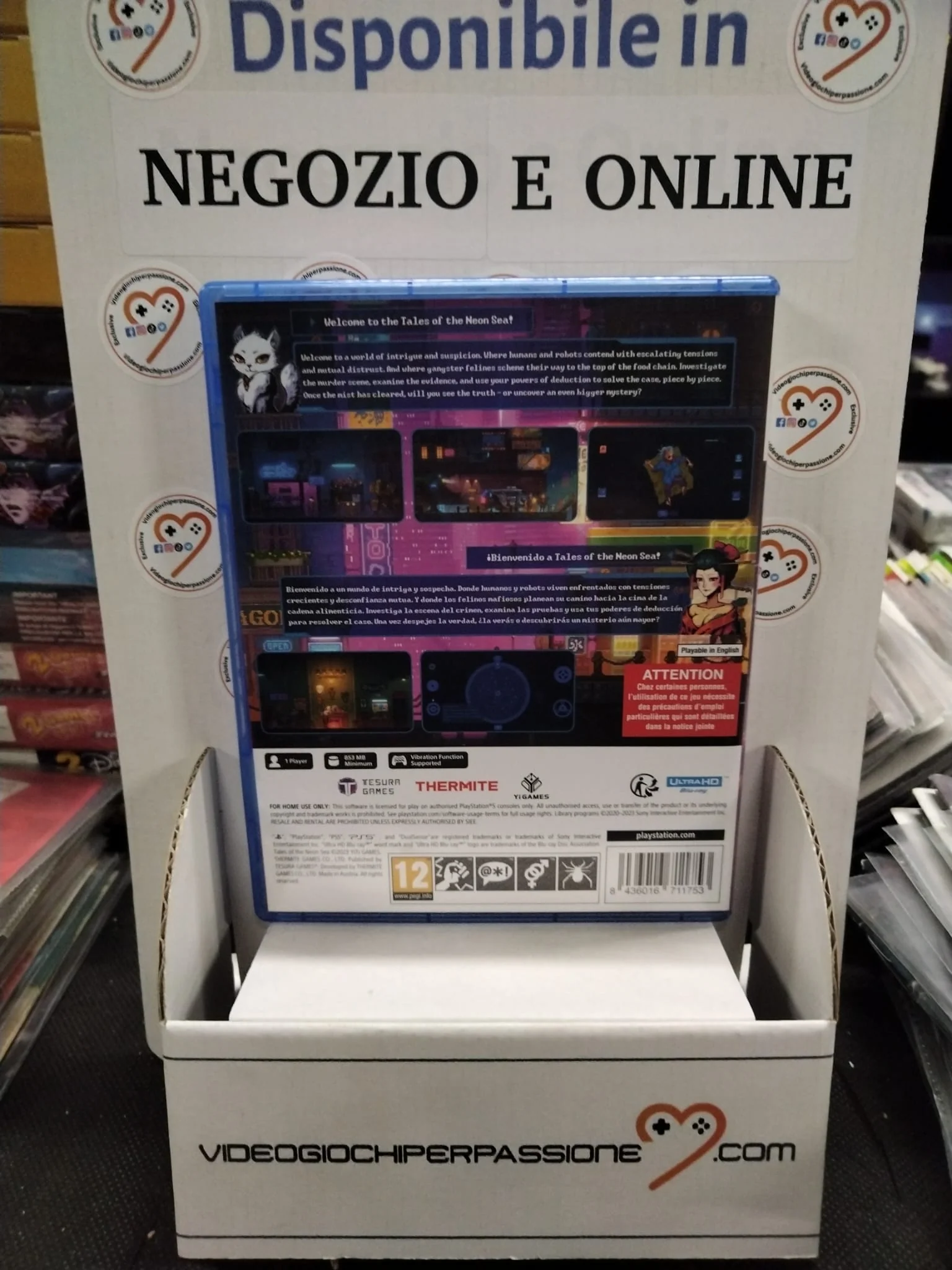 Tales Of the Neon Sea Playstation 5 Edizione Europea (usato garantito) - Image 2
