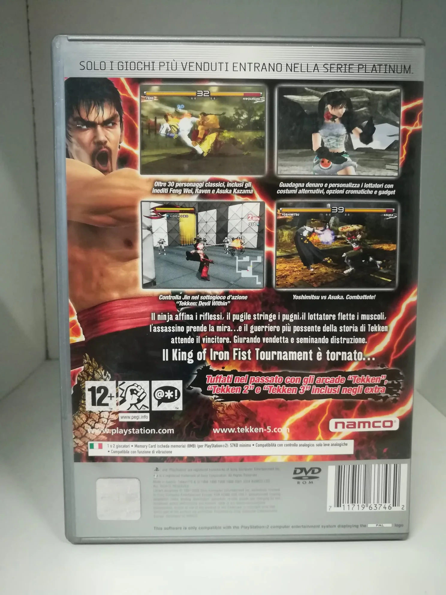 TEKKEN 5 PS2 (usato) - Image 2
