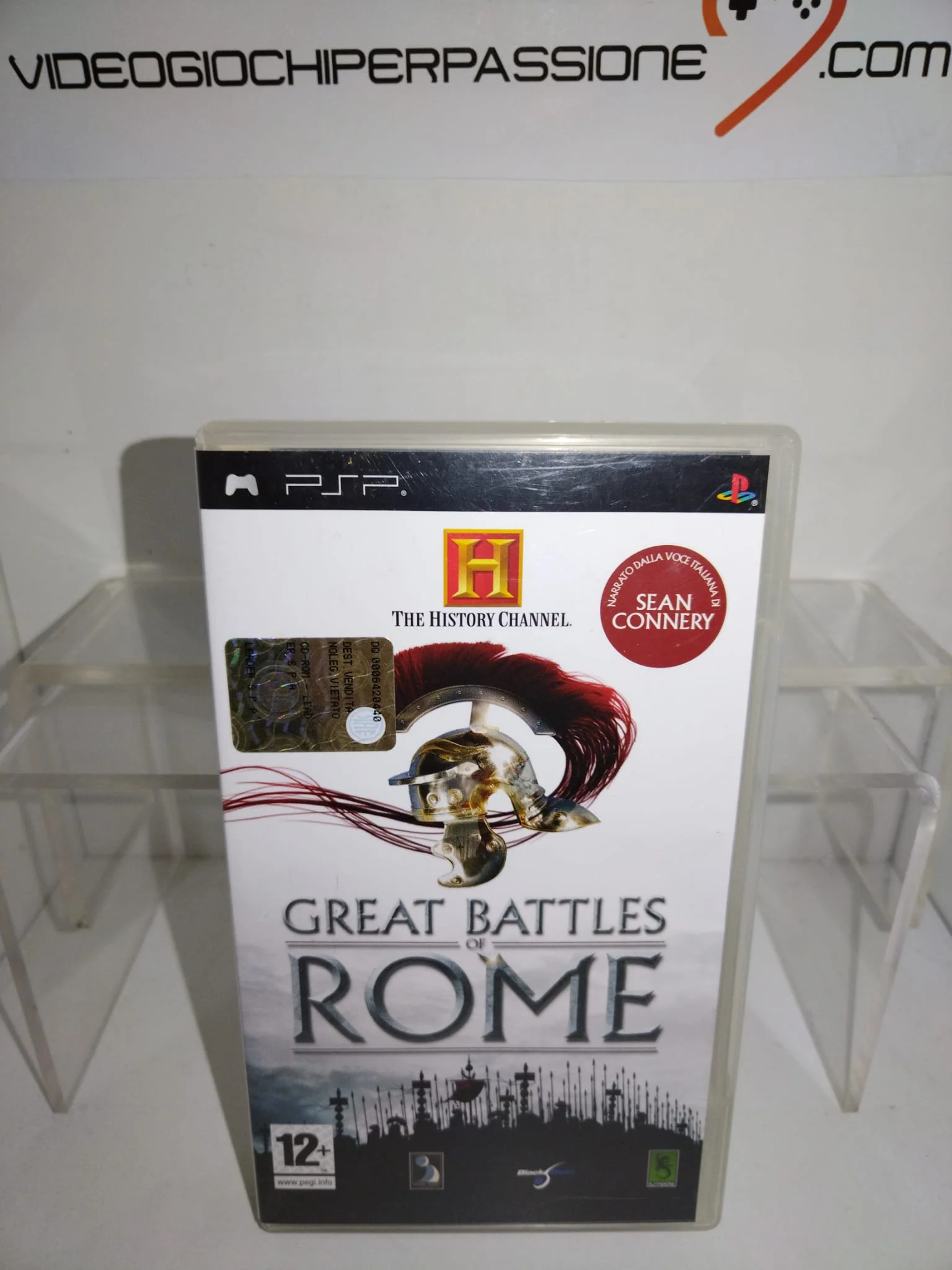 THE HISTORY CHANNEL : GREAT BATTLES OF ROME PSP (usato garantito)