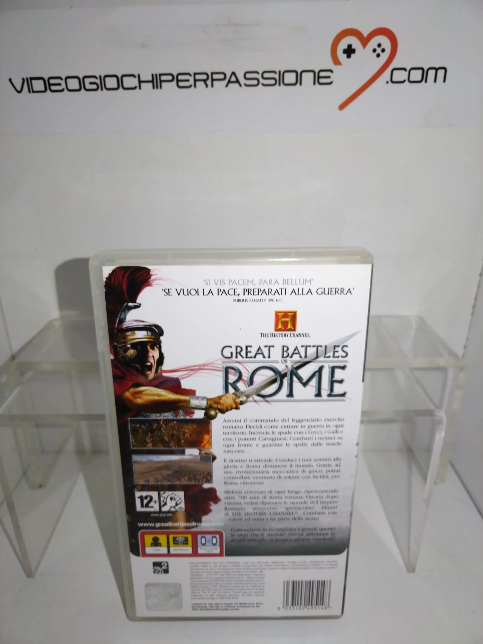 THE HISTORY CHANNEL : GREAT BATTLES OF ROME PSP (usato garantito) - Image 2