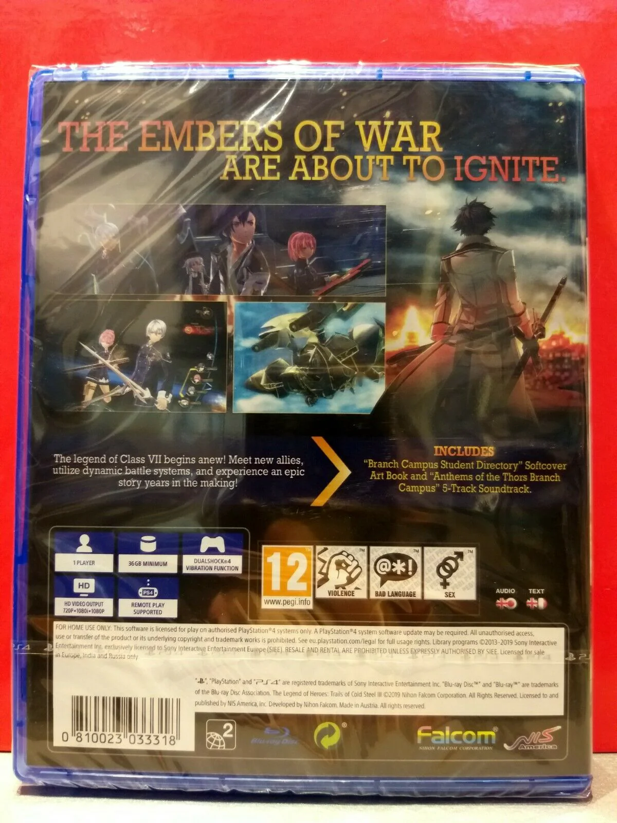 THE LEGEND OF HEROES: TRAILS OF COLD STEEL III PS4 (versione inglese) - Image 2