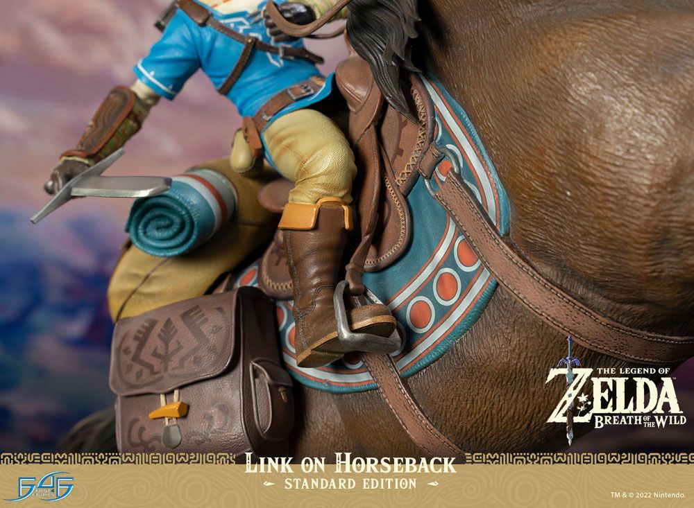 The Legend of Zelda Breath of the Wild Statue Link on Horseback 56 cm - Image 11