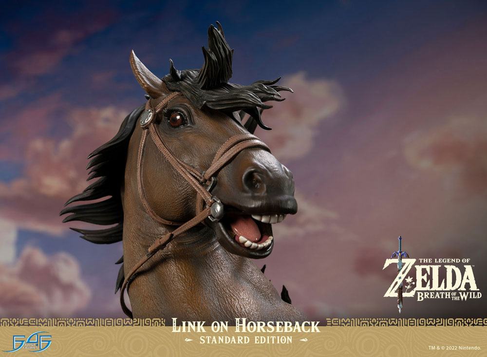 The Legend of Zelda Breath of the Wild Statue Link on Horseback 56 cm - Image 14