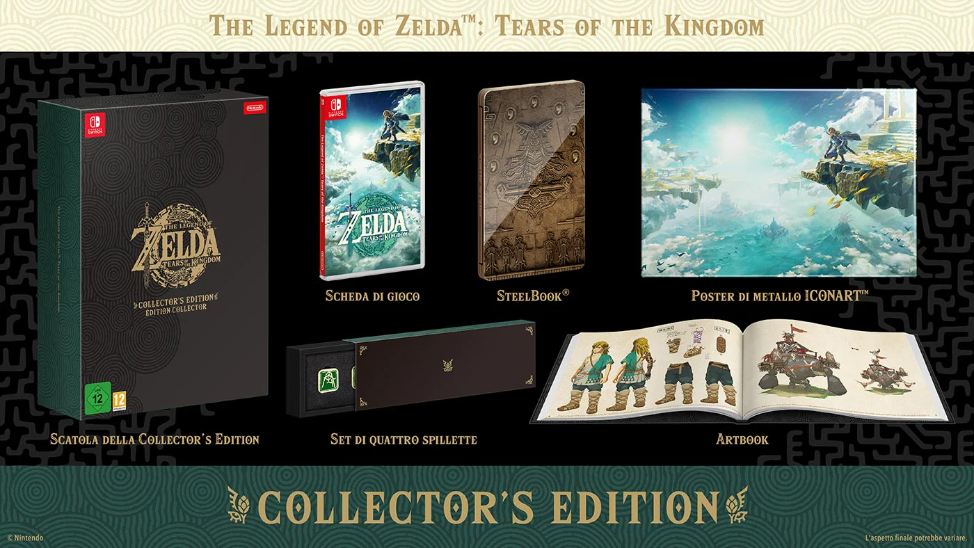 The Legend of Zelda: Tears of the Kingdom Collector's Edition Nintendo Switch Edizione Europea - Image 2