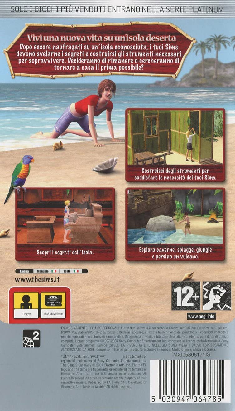 THE SIMS 2 ISLAND PSP(versione italiana) - Image 2