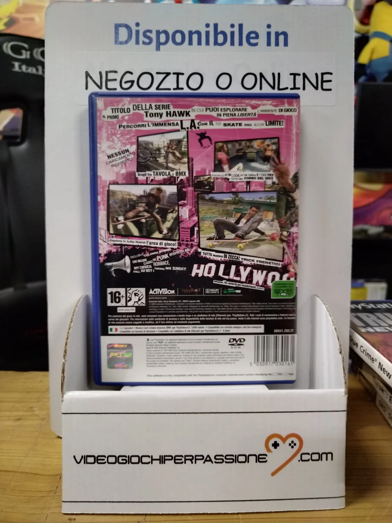 TONY HAWK'S AMERICAN WASTELAND PS2 (usato garantito)(versione italiana) - Image 2