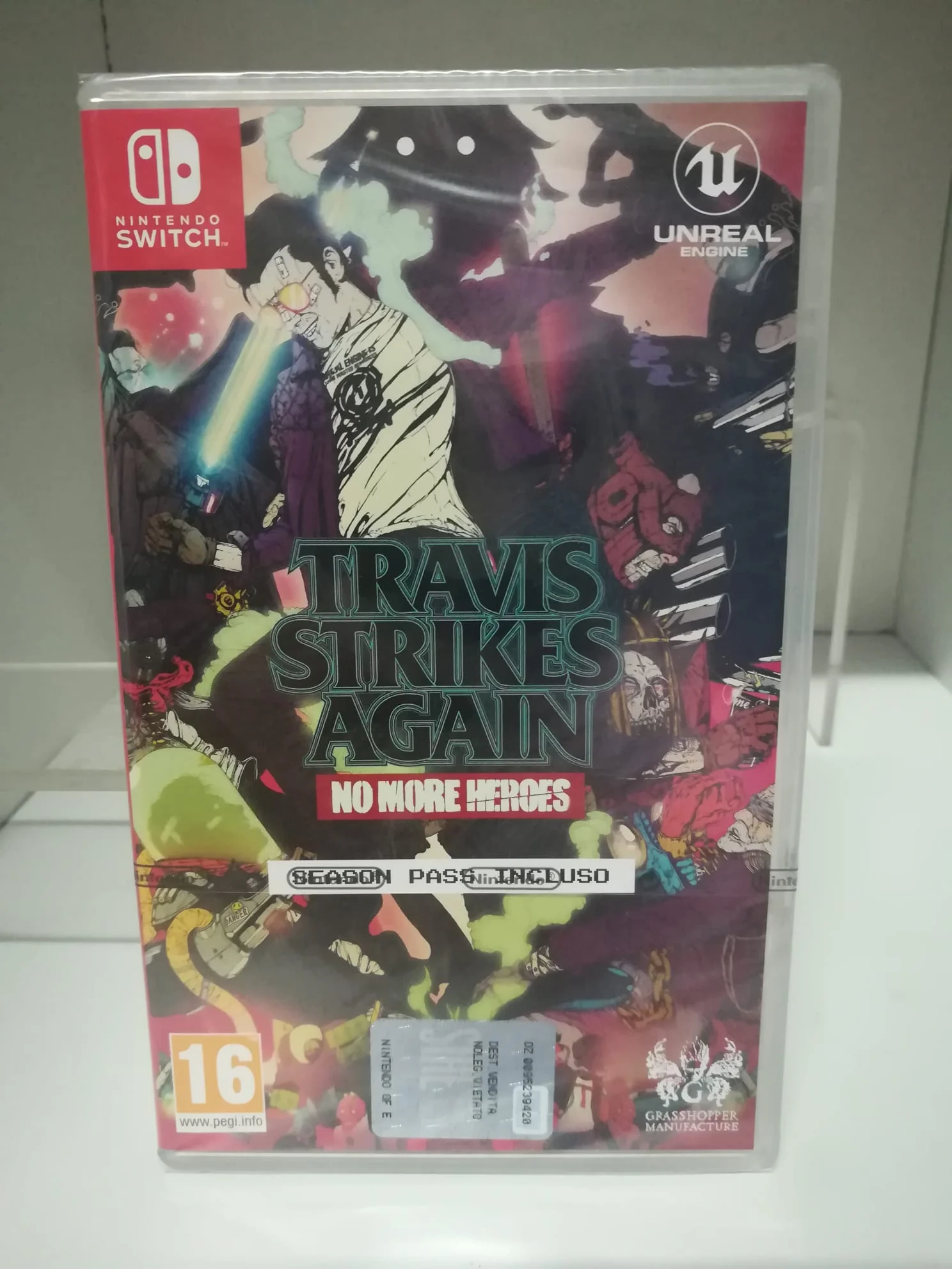 TRAVIS STRIKES AGAIN NO MORE HEROES NINTENDO SWITCH (versione italiana)