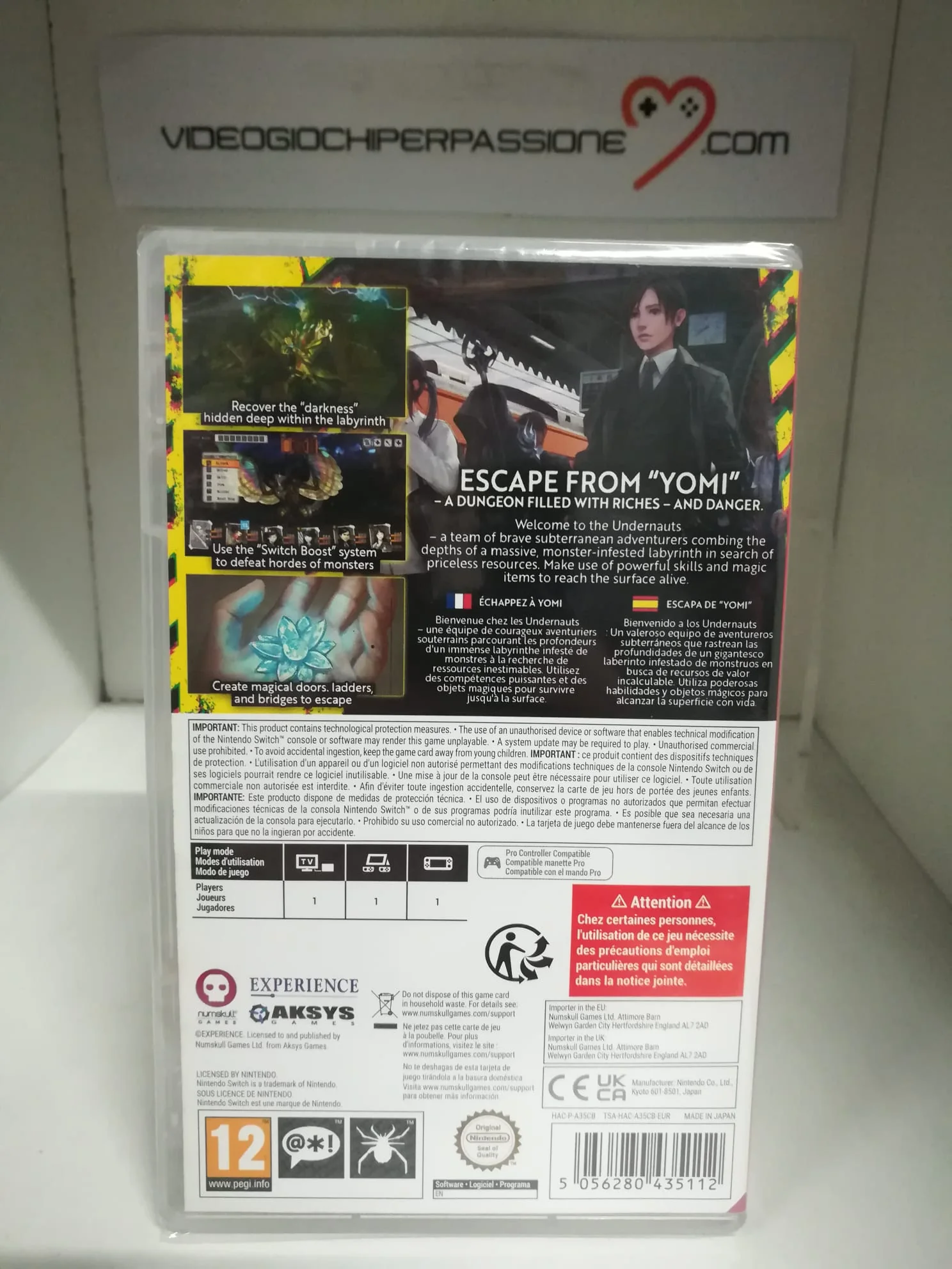 Undernauts Nintendo Switch Edizione Europea - Image 4