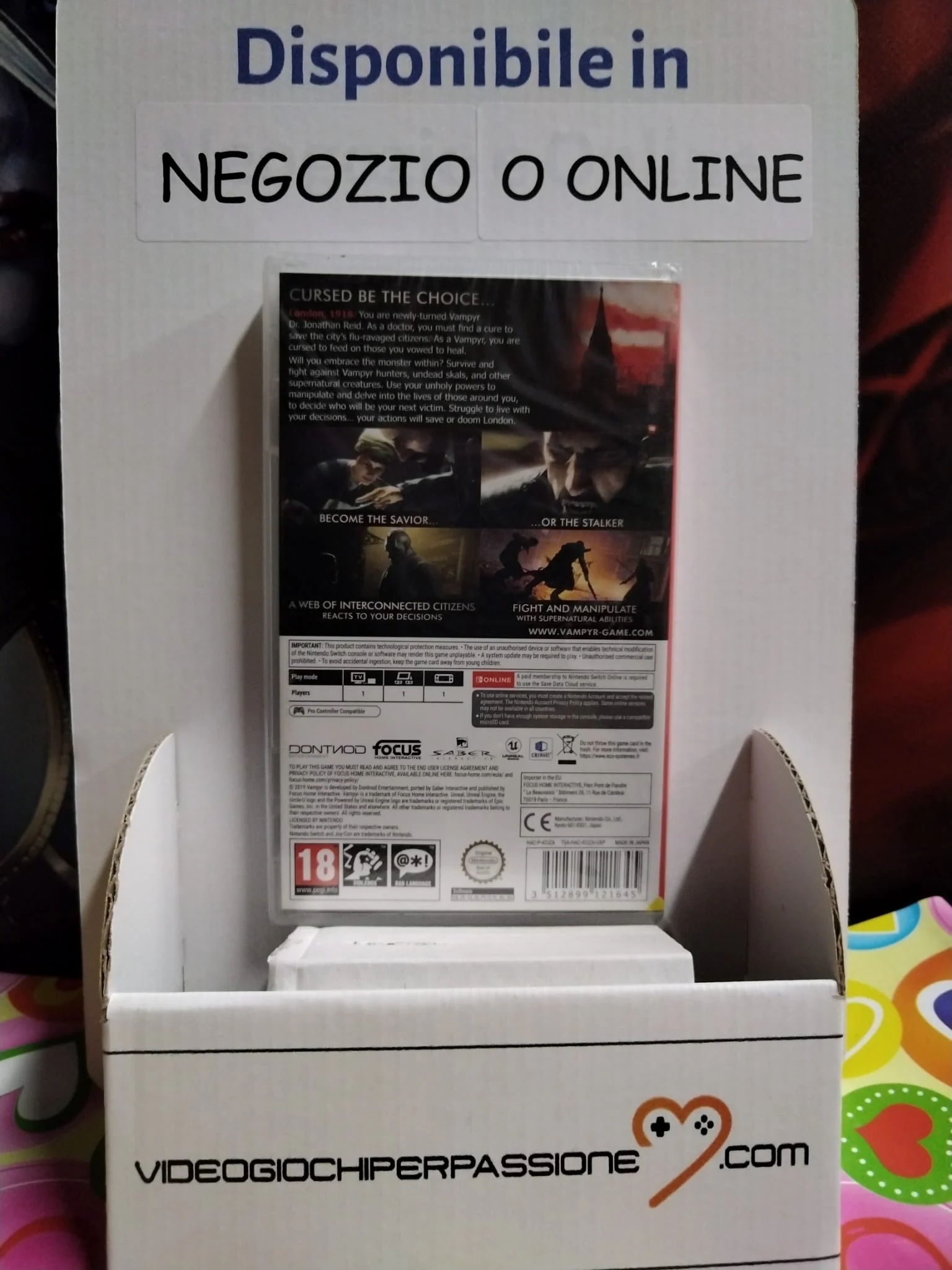 VAMPYR NINTENDO SWITCH EDIZIONE REGNO UNITO - Image 3