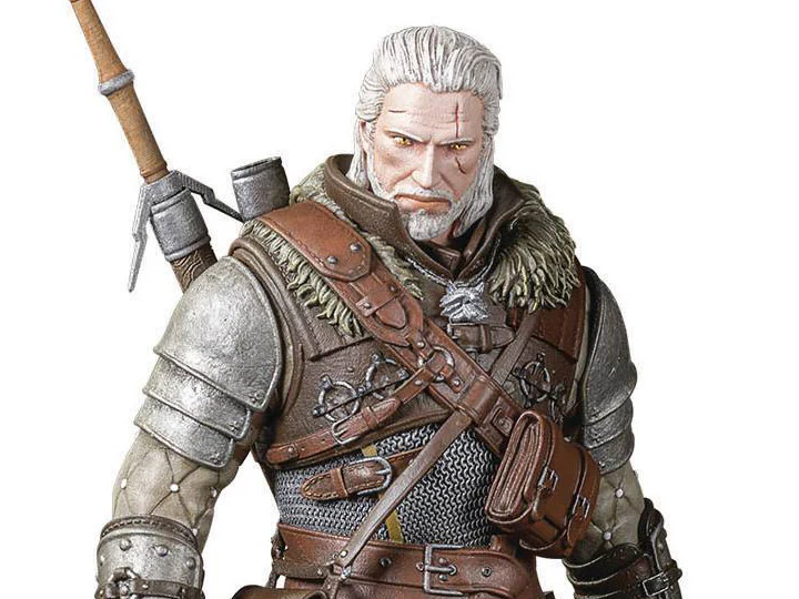 Witcher 3 Wild Hunt FIGURE Geralt Grandmaster Ursine 24 cm PRE-ORDER 7-2023 - Image 2