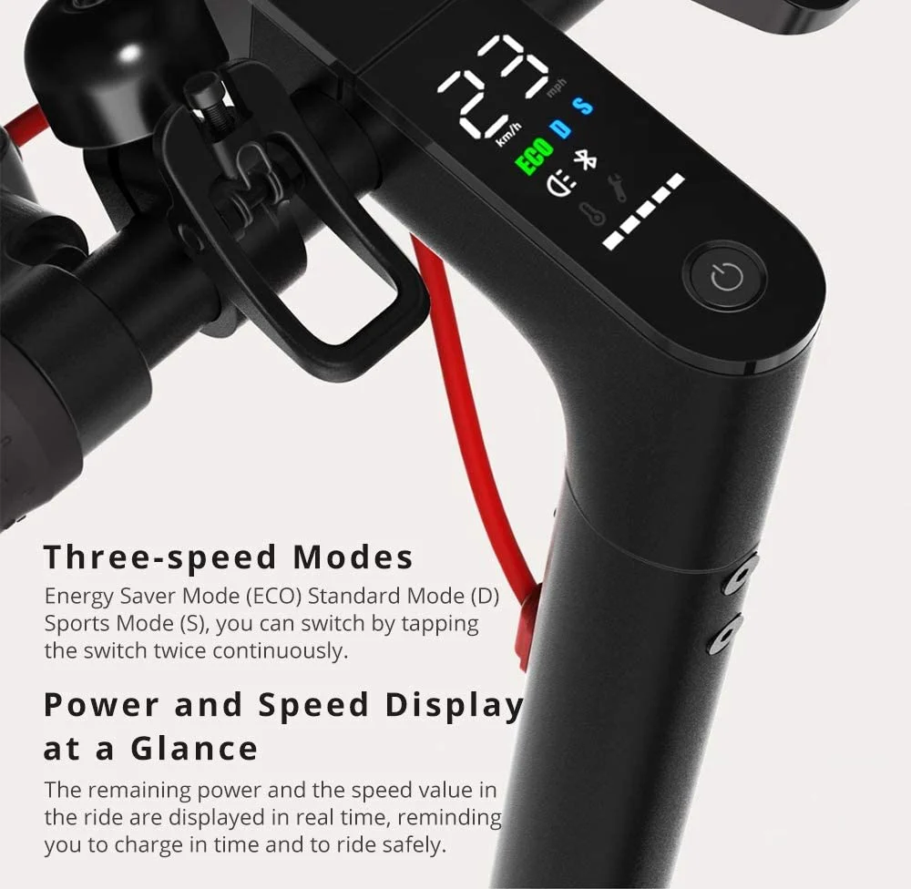 XIAOMI SCOOTER ELETTRICO MI ELECTRIC SCOOTER BLACK - Image 3